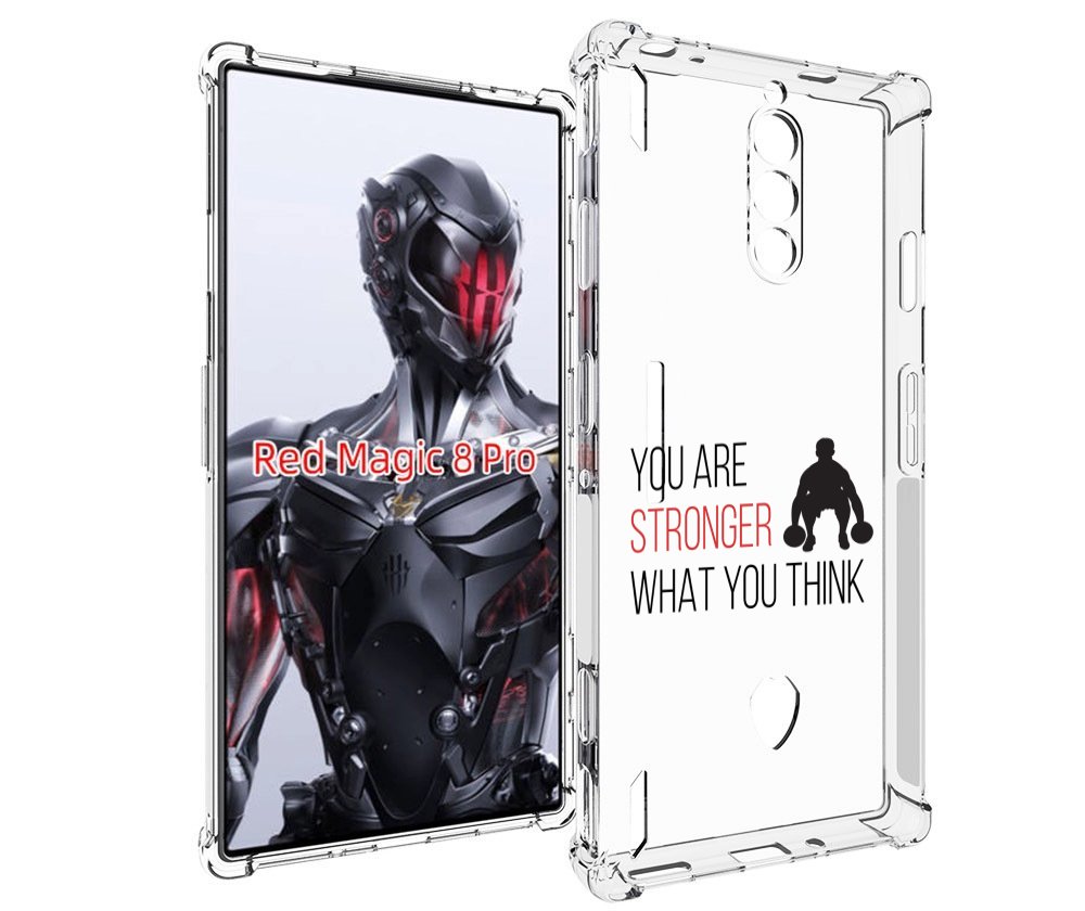 

Чехол MyPads ты-сильнее-чем-думаешь для ZTE Nubia Red Magic 8 Pro / Red Magic 8 Pro Plus, Tocco