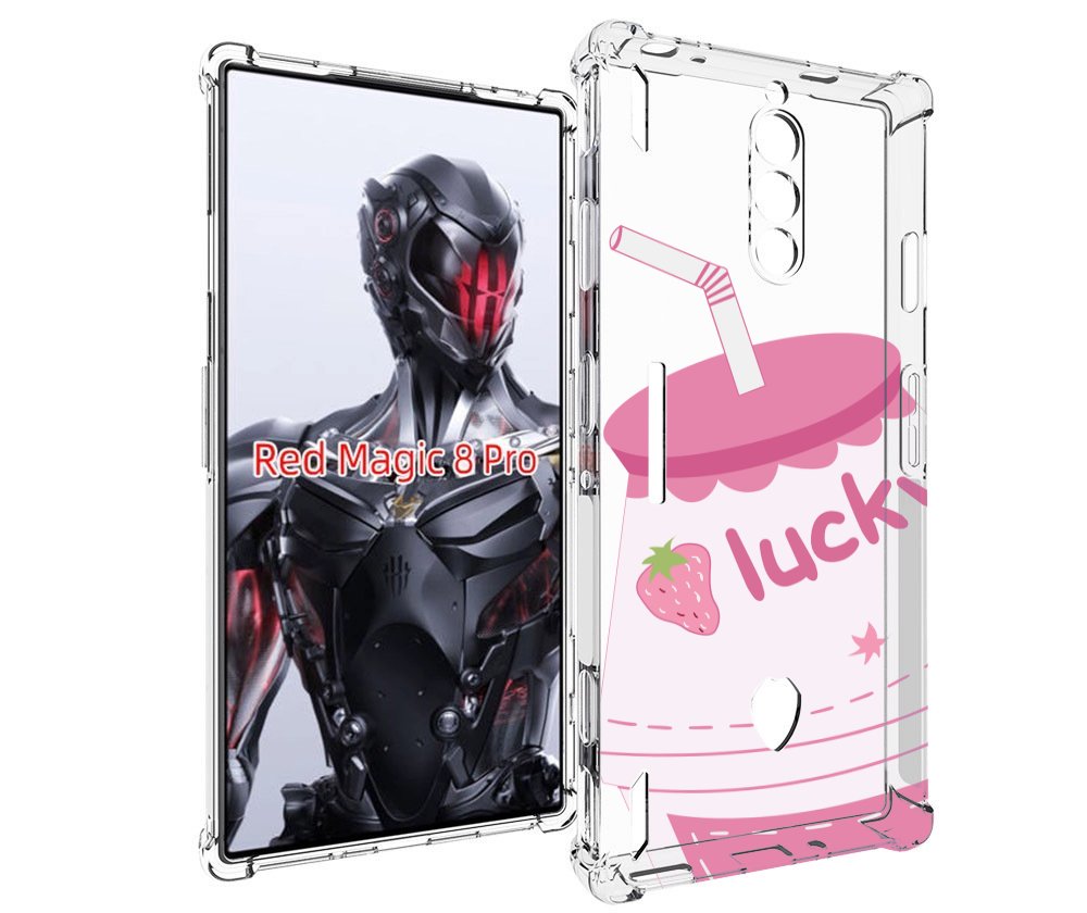 

Чехол MyPads удачный-напиток для ZTE Nubia Red Magic 8 Pro / Red Magic 8 Pro Plus, Tocco