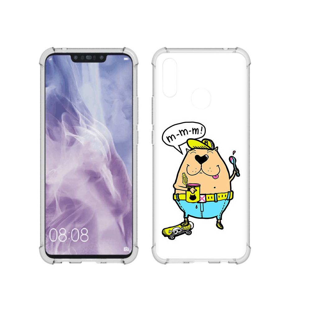 

Чехол MyPads Tocco для Huawei Nova 3i Бобр (PT227100.63.30), Прозрачный, Tocco