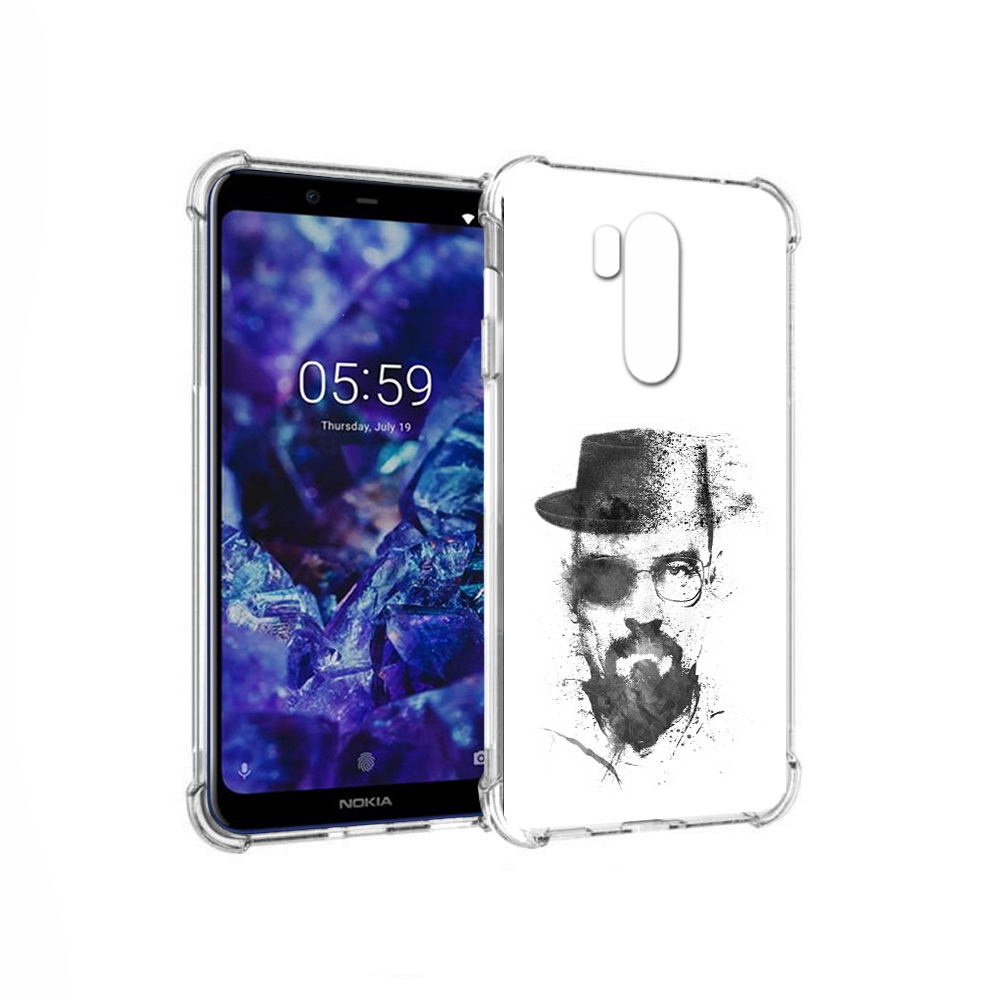 

Чехол MyPads Tocco для Nokia X7 загадочный человек (PT123767.122.347), Прозрачный, Tocco