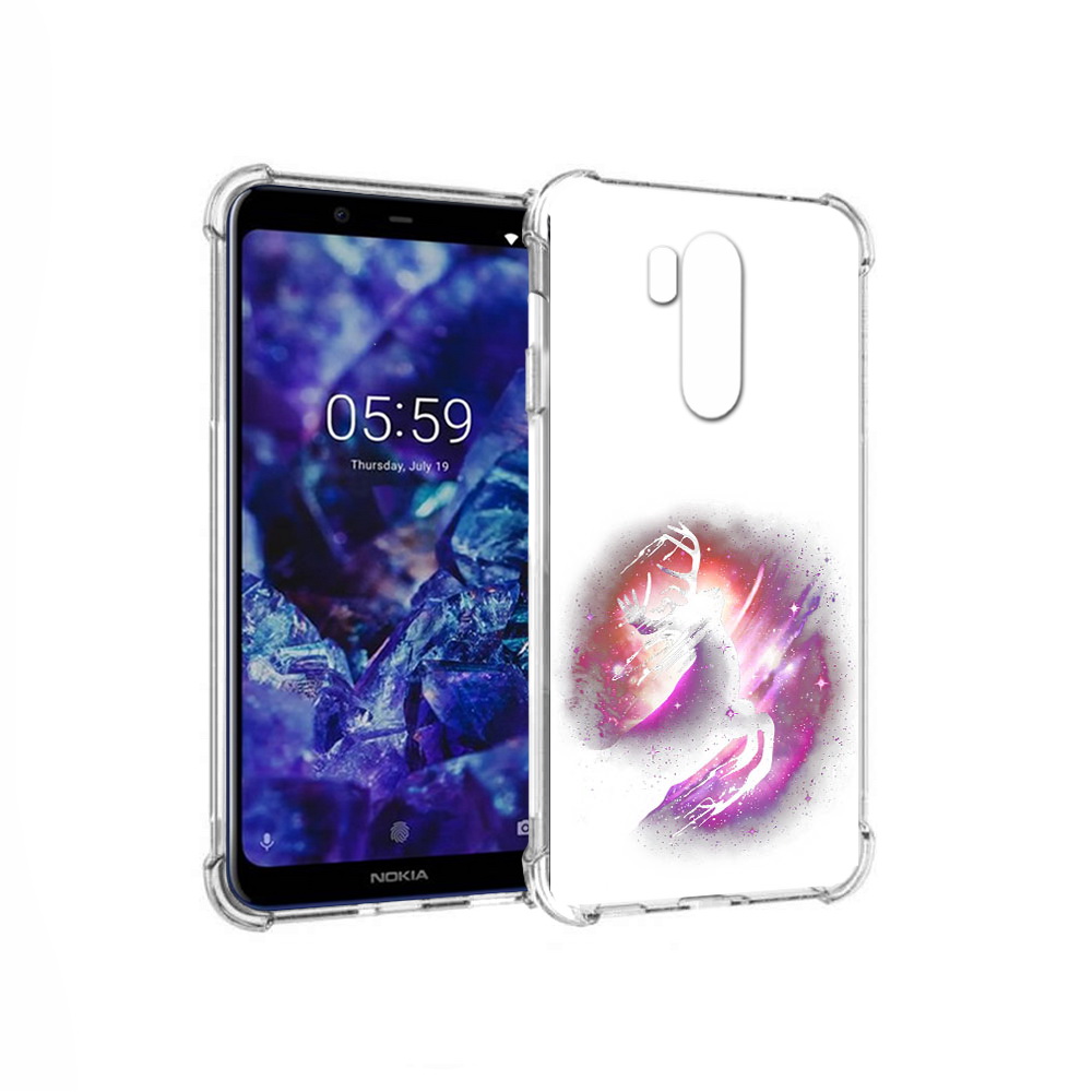 

Чехол MyPads Tocco для Nokia X7 звездный олень (PT123767.122.354), Прозрачный, Tocco