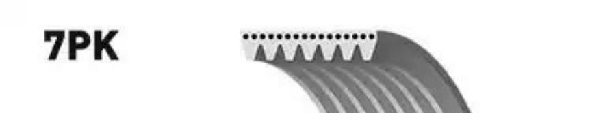 

GATES Ремень ручейковый GATES 7PK2660