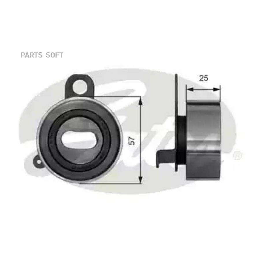 

GATES Ролик ГРМ GATES T41072