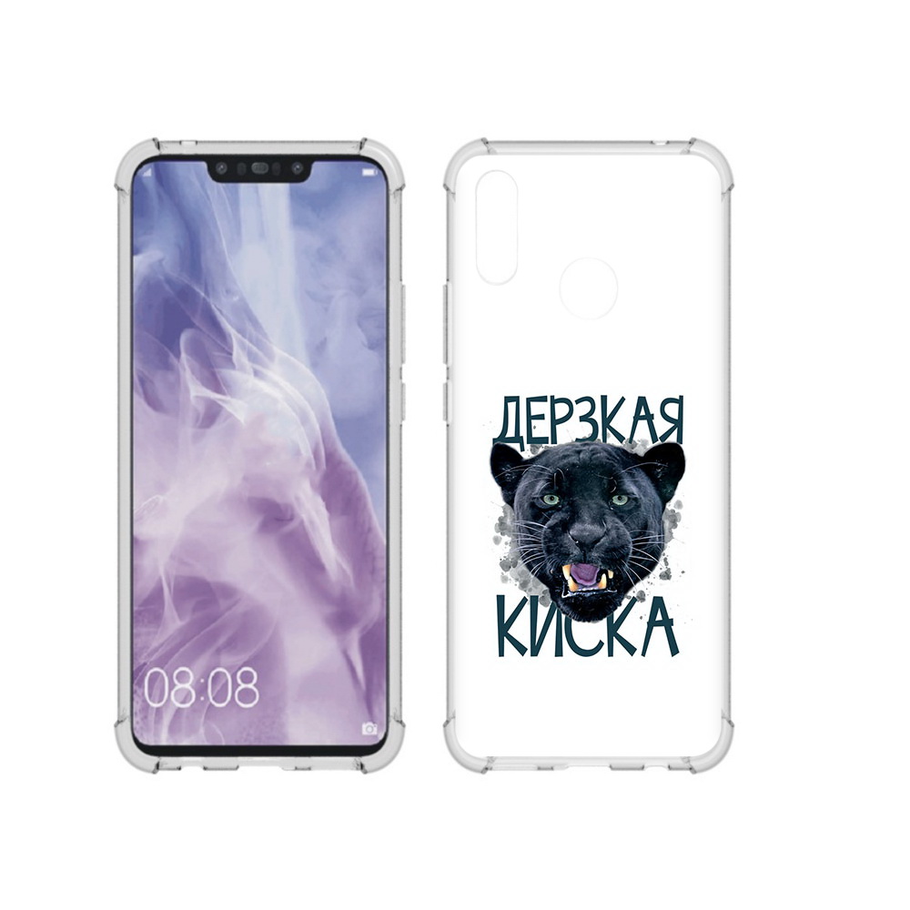 

Чехол MyPads Tocco для Huawei Nova 3i дерзкая киска (PT227100.63.319), Прозрачный, Tocco