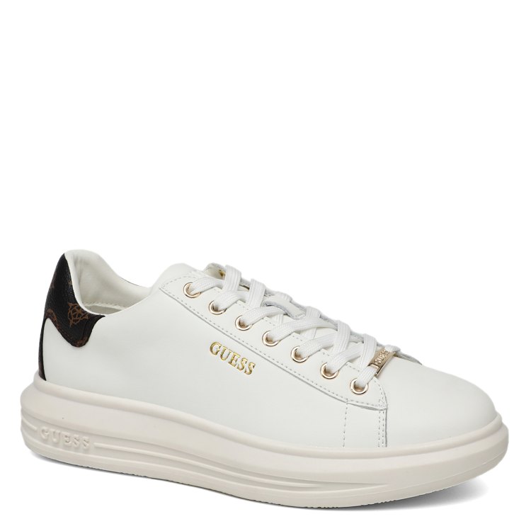 

Кеды женские Guess FL8VIBLEA12 белые 37 EU, Белый, FL8VIBLEA12