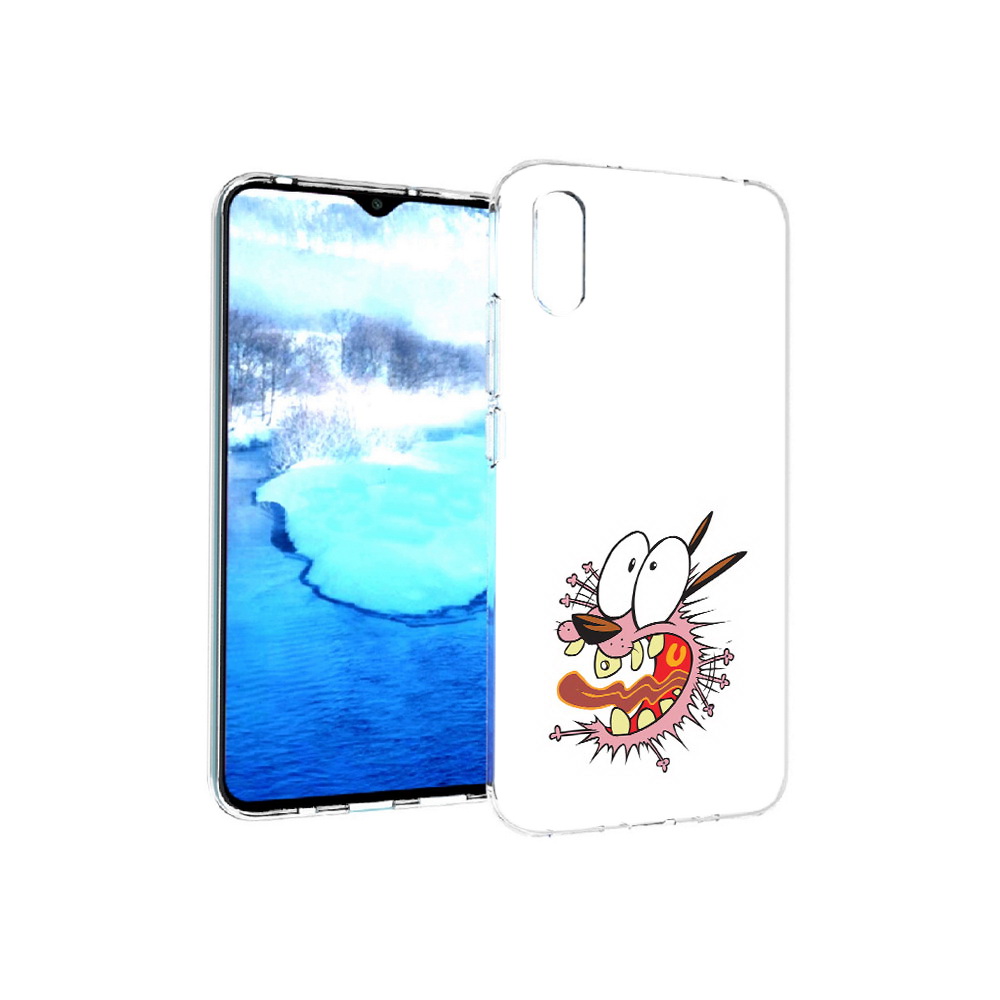 

Чехол MyPads Tocco для Xiaomi Redmi 9A испуганный бобик (PT151022.270.381), Прозрачный, Tocco