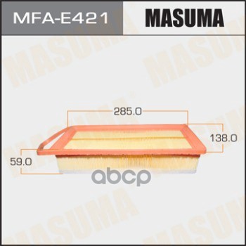 фото Фильтр воздушный masuma mfae421 lhd peugeot/ 107, 206, 307, 1007/ v1400 01- (1/20) masuma