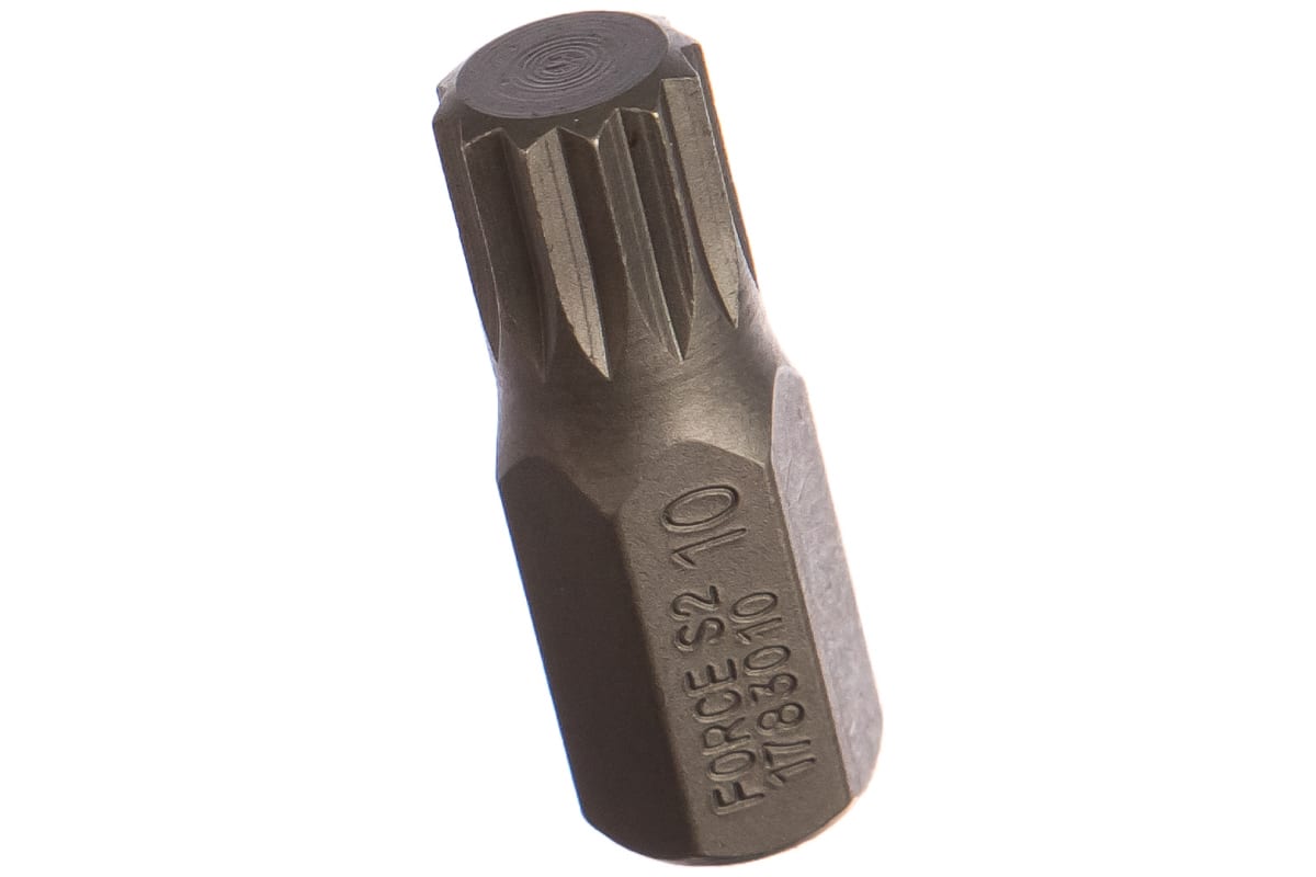 

FORCE 1783010 Бита 10 мм Spline M10