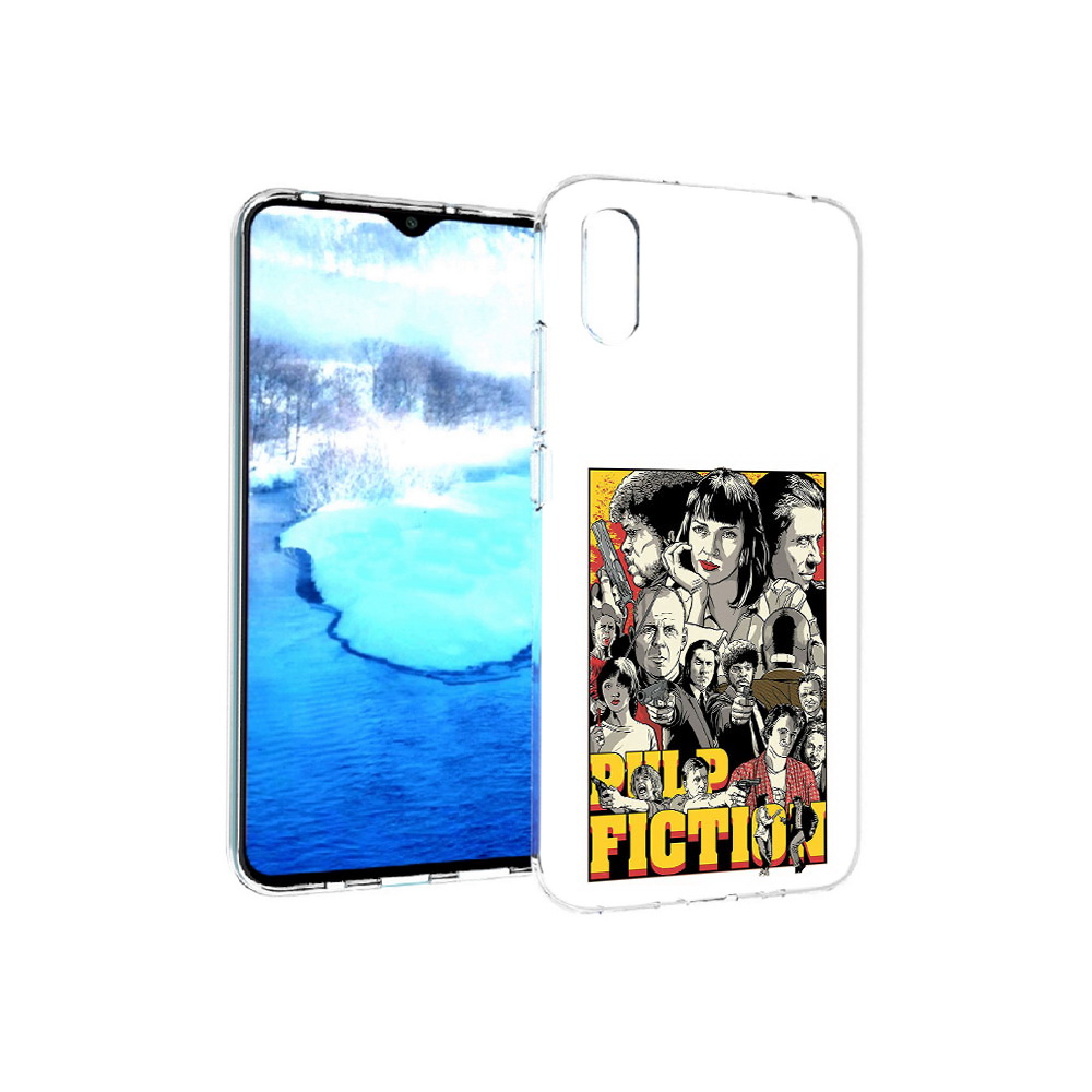Чехол MyPads Tocco для Xiaomi Redmi 9A комикс картинка (PT151022.270.390)