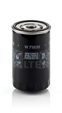 

Фильтр масляный двигателя MANN-FILTER W719/36