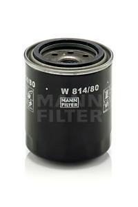 фото Фильтр масляный двигателя mann-filter w814/80