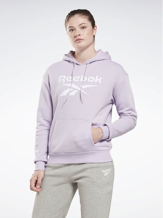 

Худи женское Reebok 0000301159629 фиолетовое M, Фиолетовый, 0000301159629
