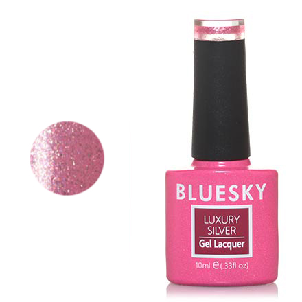 

Гель-лак Bluesky Luxury Silver №437