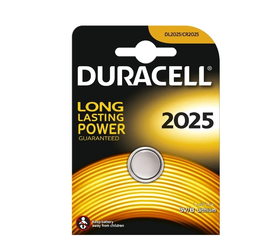 

Батарейка DURACELL DL2025, DL2025/CR2025