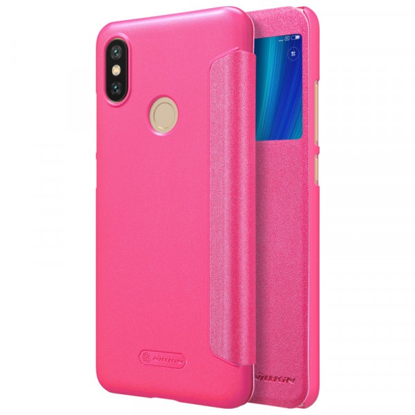 фото Чехол nillkin sparkle series для xiaomi mi 6x / mi a2 pink