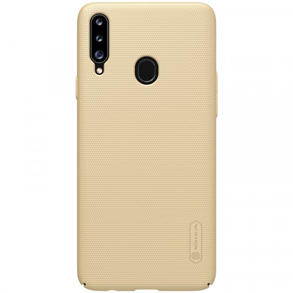 фото Чехол nillkin matte для samsung galaxy a20s gold