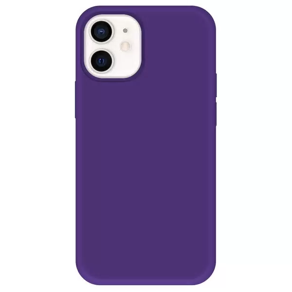 

Чехол для iPhone 12 Mini Silicone темно-фиолетовый