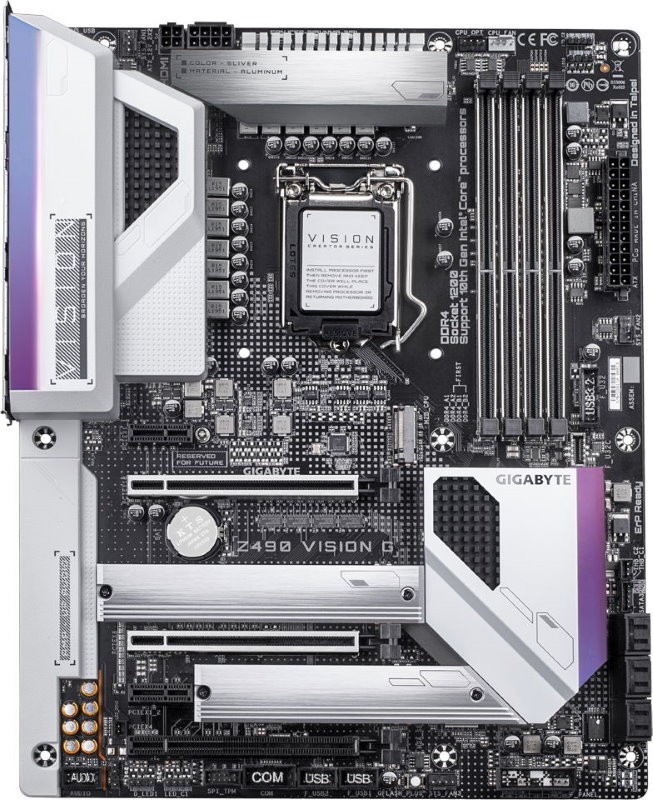 

Материнская плата GIGABYTE Z490 Vision G, Z490 Vision G