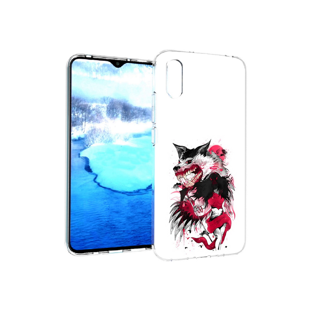 

Чехол MyPads Tocco для Xiaomi Redmi 9A красная шапочка (PT151022.270.410), Прозрачный, Tocco