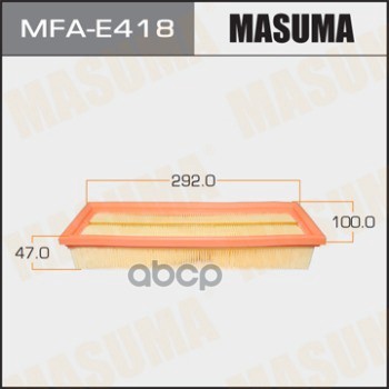 Фильтр Воздушный Masuma Mfae418 Lhd Peugeot/ 406/ V1600, V1800 95-04 (1/40) Masuma арт. MF