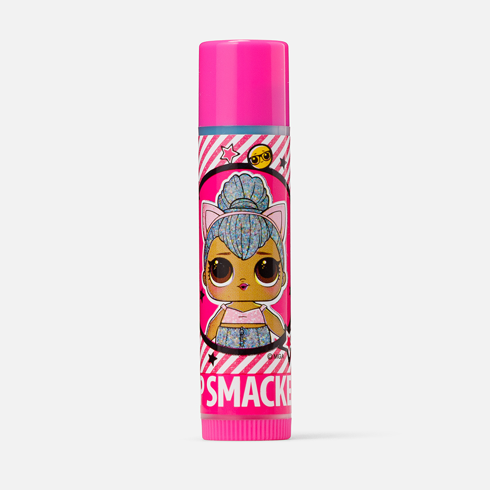 Бальзам для губ Lip Smacker L.O.L. Surprise! с ароматом малины, 4 г милая леди детский бальзам для губ с ароматом ваниль 4