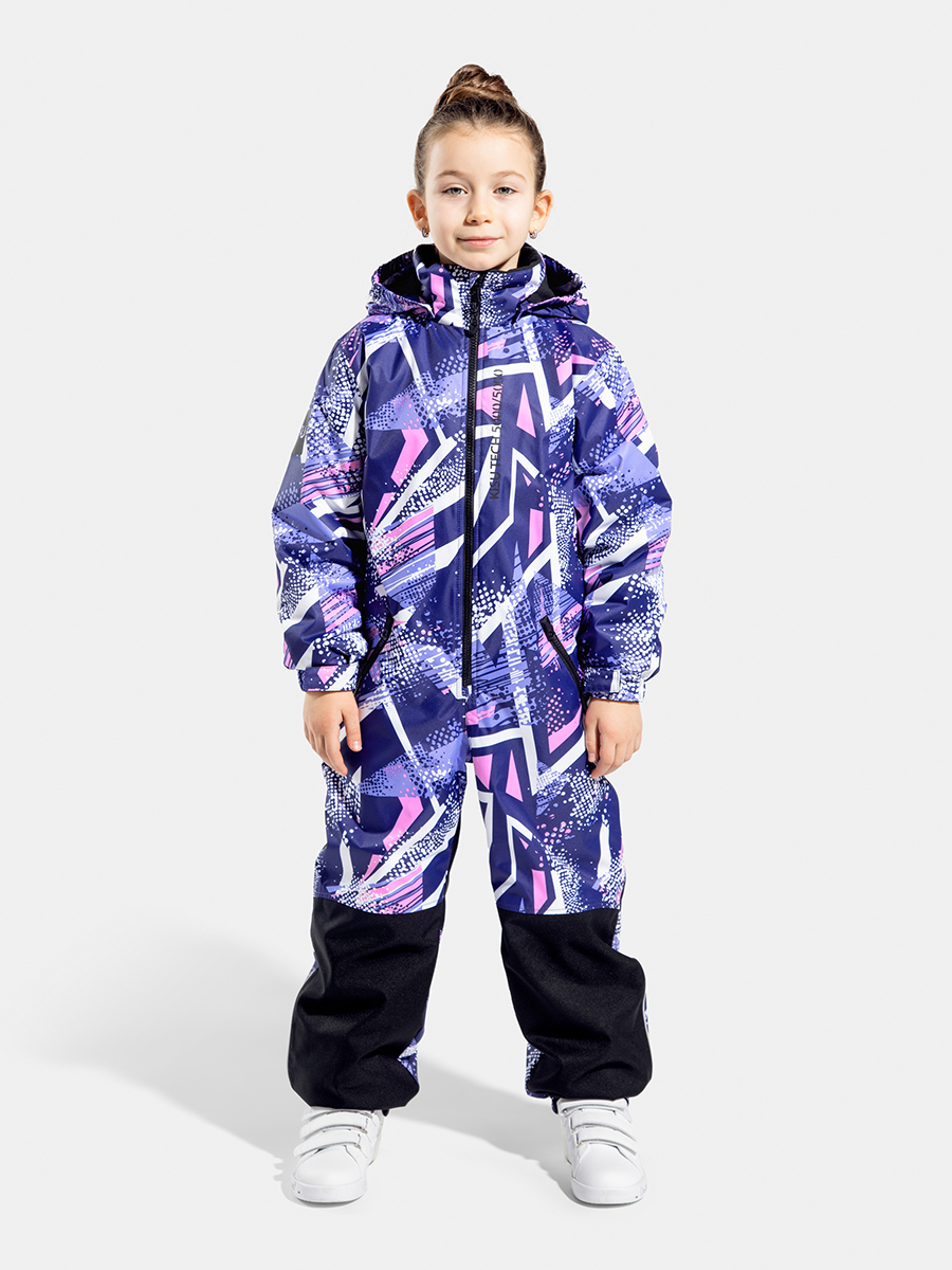 

Комбинезон детский KISU S23-30605P, 7111, размер 128, Фиолетовый, S23-30605P