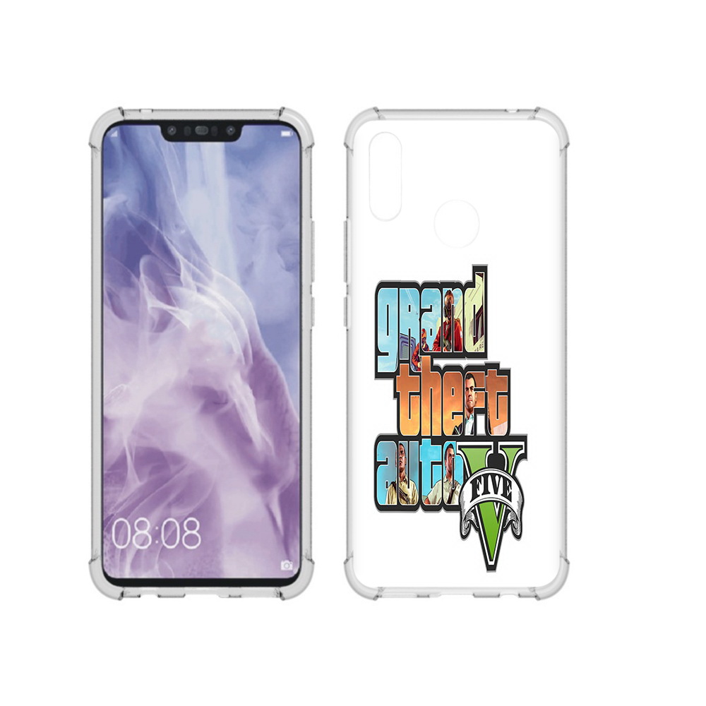 

Чехол MyPads Tocco для Huawei Nova 3i игра гта (PT227100.63.373), Прозрачный, Tocco