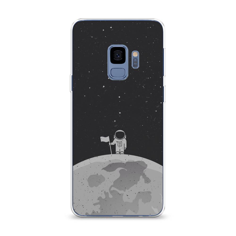 

Чехол Awog "Первый на Луне" для Samsung Galaxy S9, Черный, 25750-4