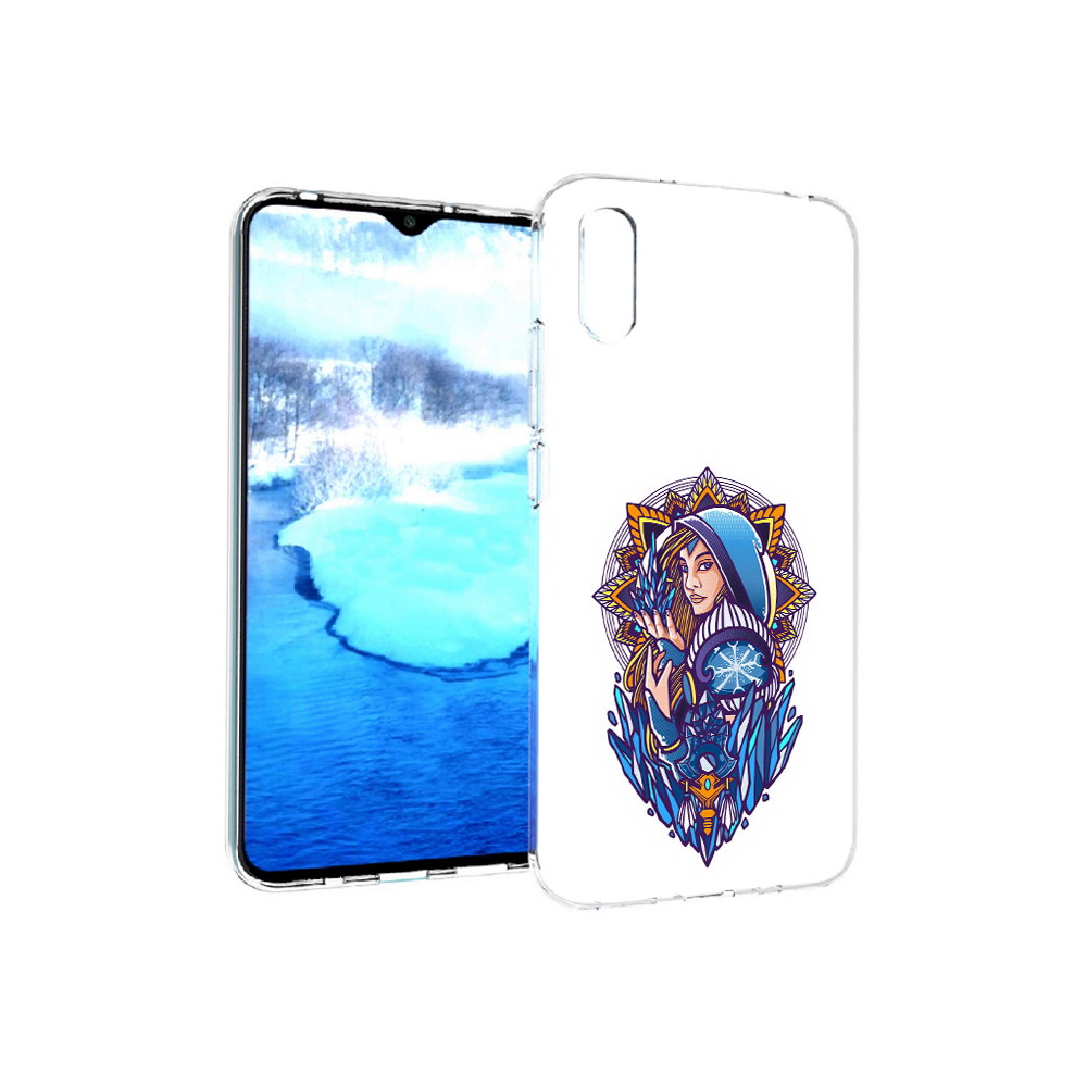 

Чехол MyPads Tocco для Xiaomi Redmi 9A кристал мейден дота 2 (PT151022.270.415), Прозрачный, Tocco