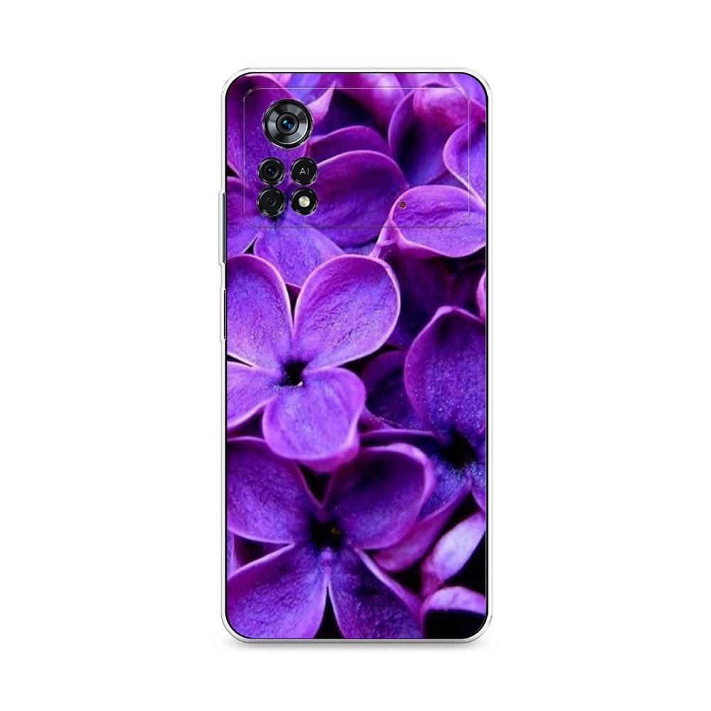 

Чехол Awog "Сирень крупная" для Xiaomi Poco X4 Pro 5G, 313150-8