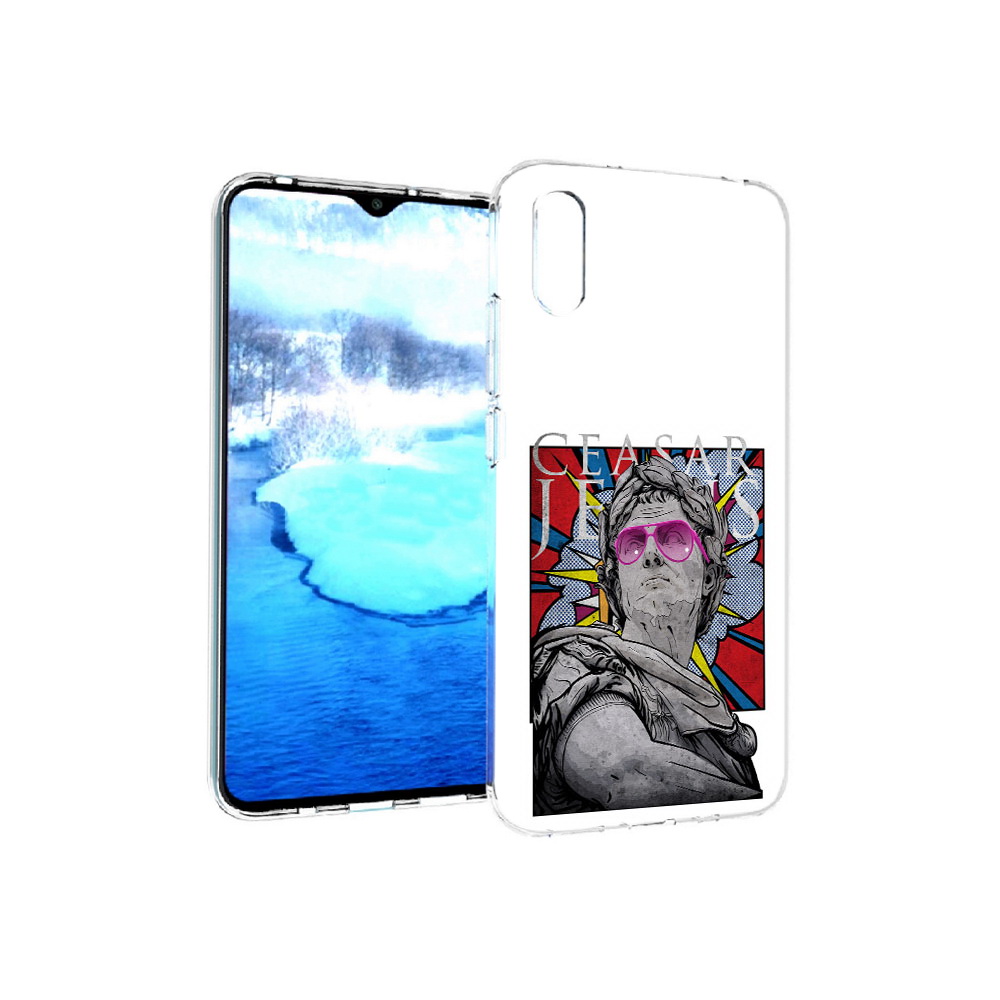 

Чехол MyPads Tocco для Xiaomi Redmi 9A крутая статуя свободы (PT151022.270.423), Прозрачный, Tocco