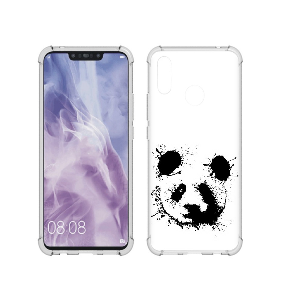 

Чехол MyPads Tocco для Huawei Nova 3i клякса-панда (PT227100.63.389), Прозрачный, Tocco