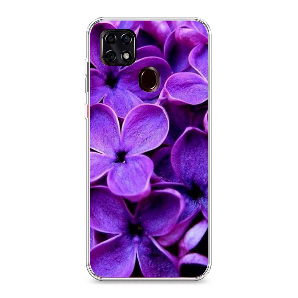 

Чехол Awog на ZTE Blade 20 Smart / ЗТЕ Блэйд 20 Smart "Сирень крупная", 133550-8