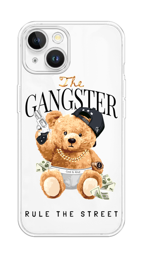

Чехол на Apple iPhone 15 Plus "The Gangster", Бежевый;серый;черный, 15650-1
