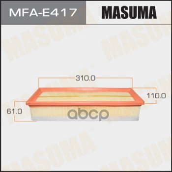 фото Фильтр воздушный masuma mfae417 lhd peugeot/ 206,207,307,308,3008/ v1600 04- (1/20) masuma