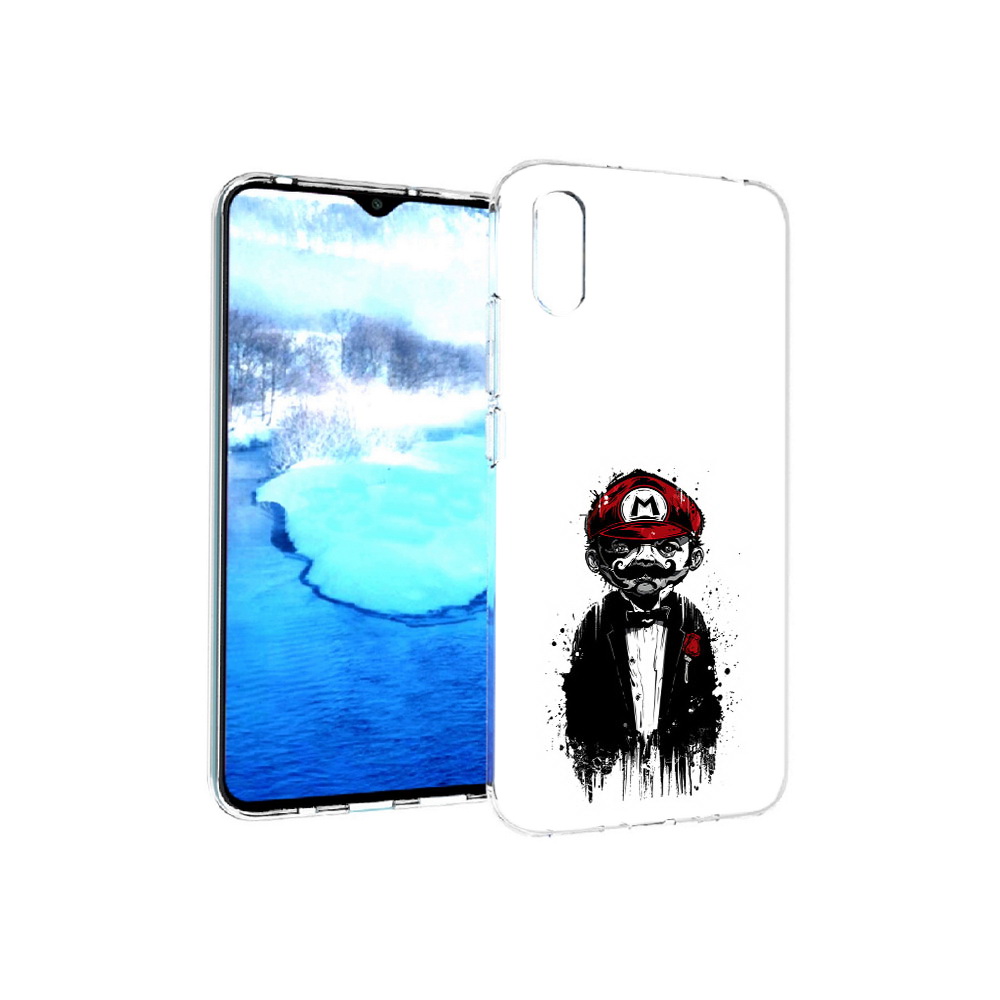 

Чехол MyPads Tocco для Xiaomi Redmi 9A марио (PT151022.270.458), Прозрачный, Tocco
