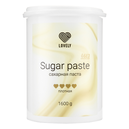 

Сахарная паста для депиляции Lovely плотная 1,6 кг
