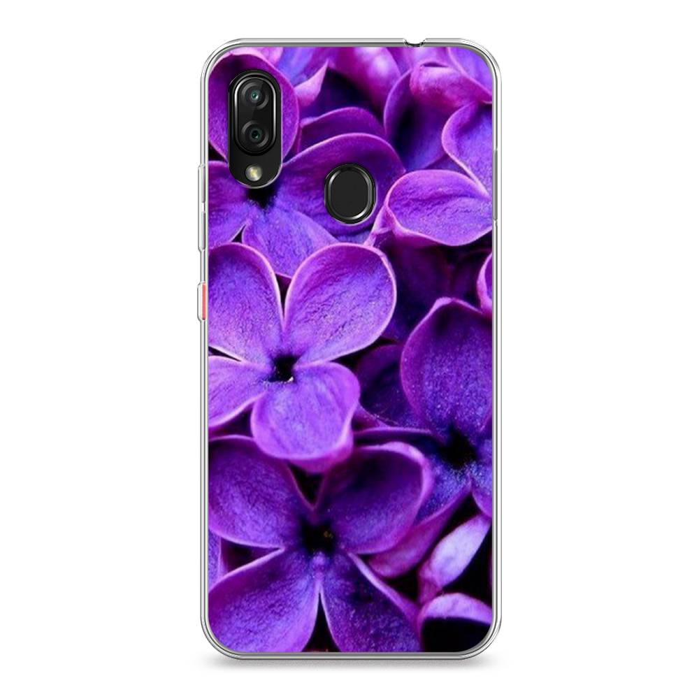 

Чехол Awog на ZTE Blade V10 Vita / ЗТЕ Блэйд V10 Vita "Сирень крупная", 132650-8