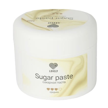 

Сахарная паста для депиляции Lovely средняя 140 г
