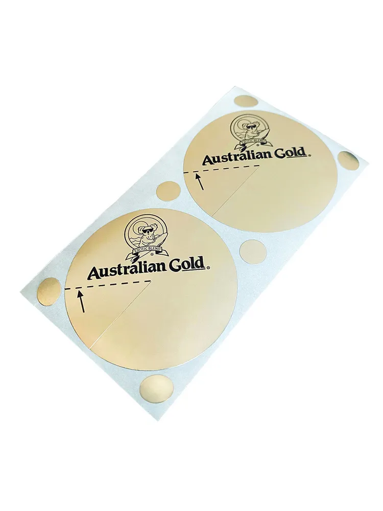 Стикини Australian Gold Happy Life для солярия диаметром 5 см 100 пар