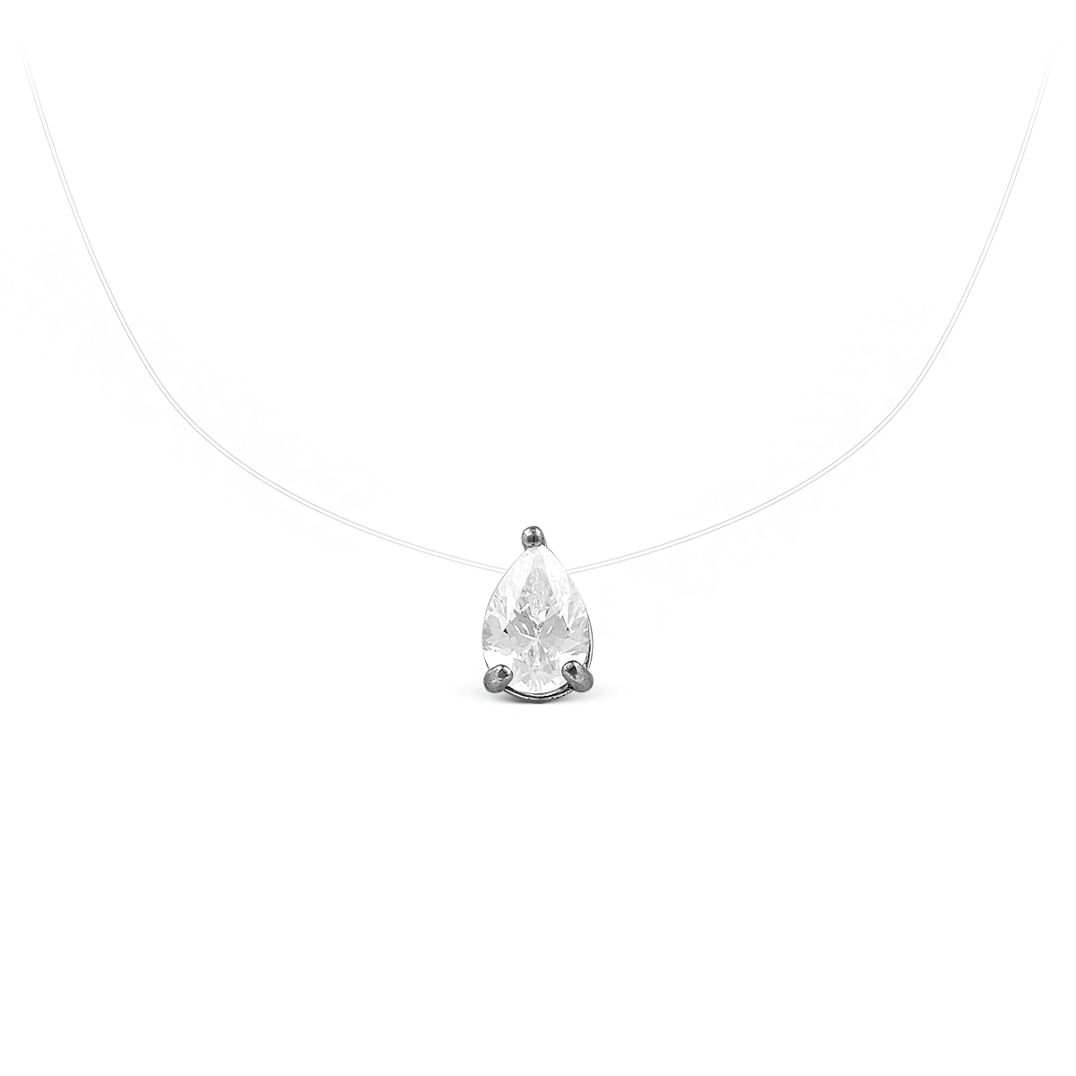 

Колье из серебра с фианитом 40 см Yahont 209389, 209389