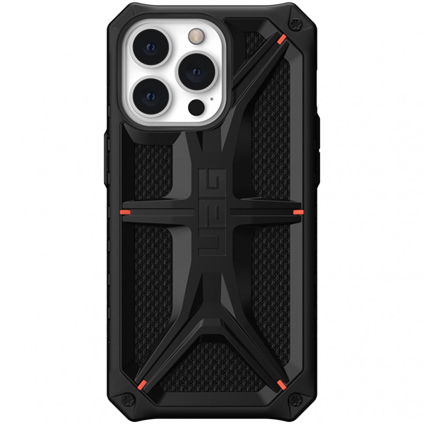 фото Чехол uag monarch series для iphone 13 pro (113151113940), черный кевлар