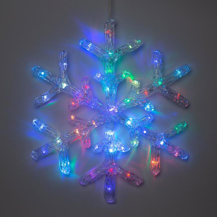 

Фигура Luazon Lighting 5060090, 5060090 Снежинка 39х39х2 см, 50LED, 220V