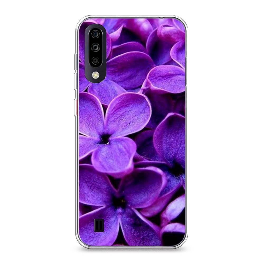 

Чехол Awog на ZTE Blade A7 (2020) / ЗТЕ Блэйд A7 (2020) "Сирень крупная", 133750-8