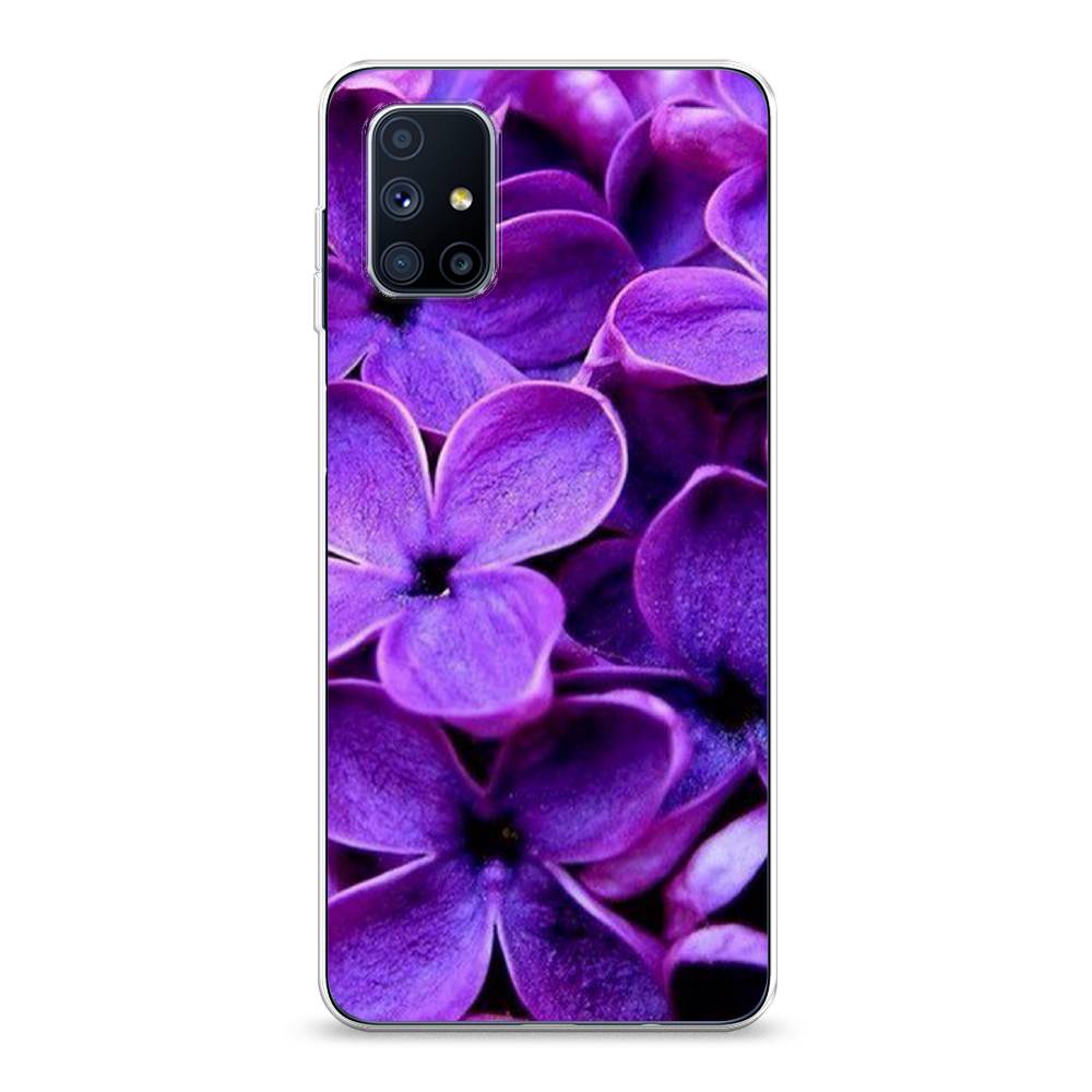 

Чехол Awog на Samsung Galaxy M51 / Самсунг M51 "Сирень крупная", 2101550-8