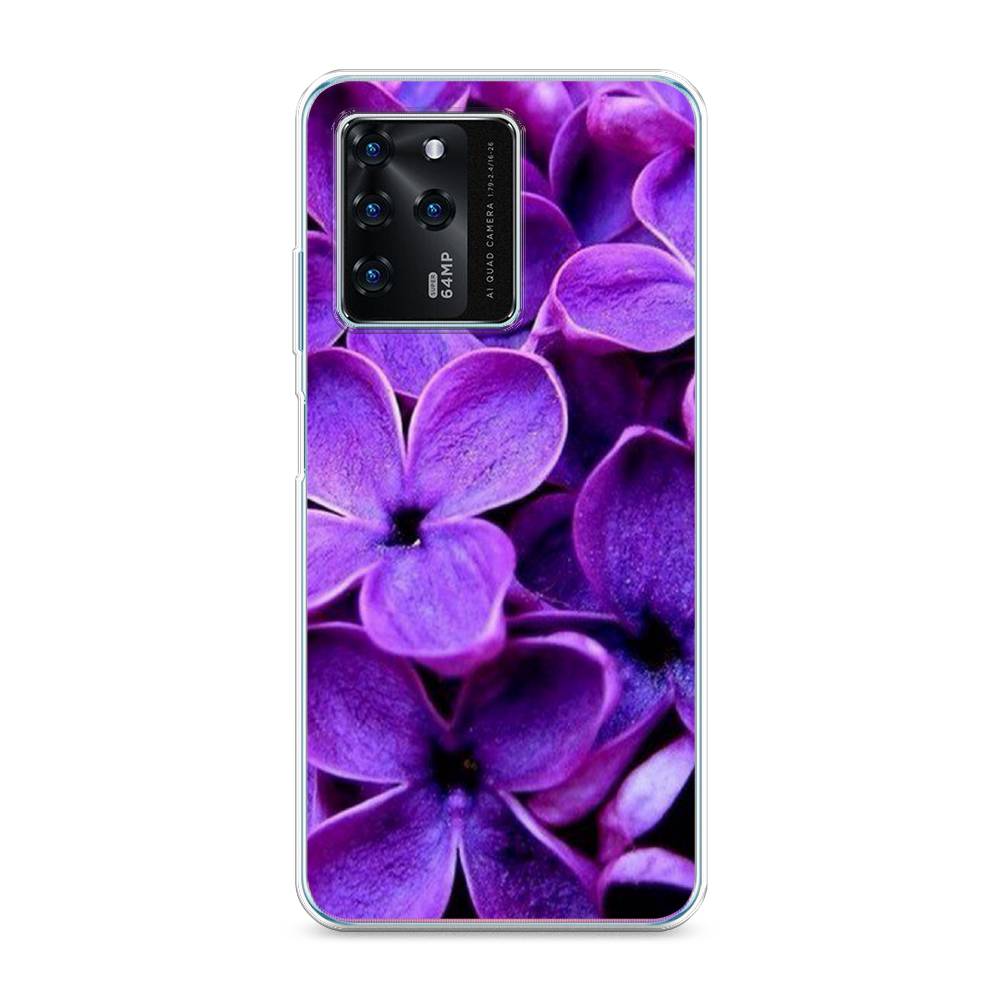 

Чехол Awog на ZTE Blade V30 / ЗТЕ Блэйд V30 "Сирень крупная", 135350-8