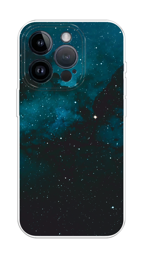 

Чехол на Apple iPhone 15 Pro "Синий космос", 15750-1