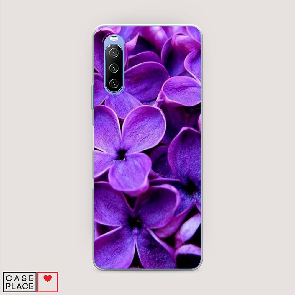 

Чехол Awog "Сирень крупная" для Sony Xperia 10 III, 54950-8