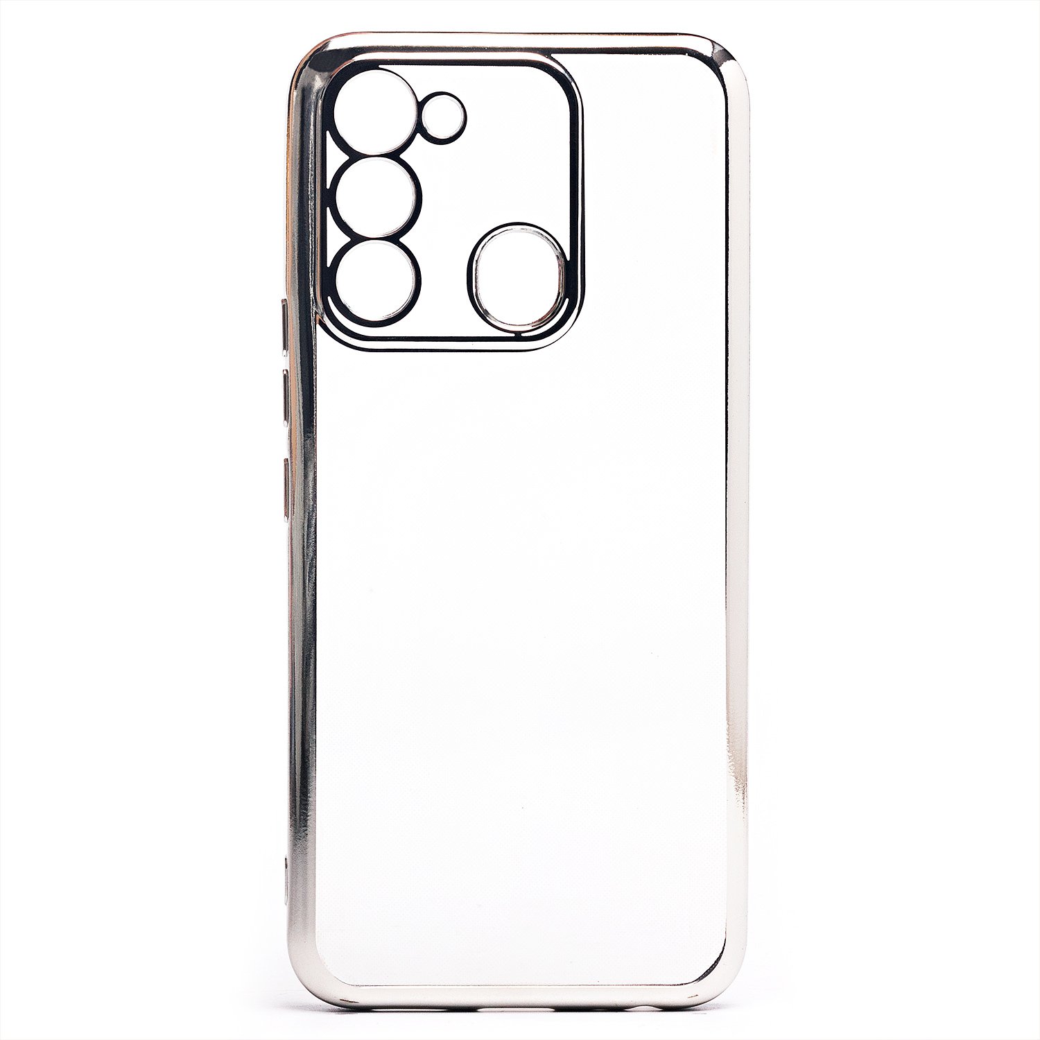 

Чехол для Tecno Spark 8C (KG5n), Spark Go 2022 (KG5m) ультратонкий Pilot <серебристый>