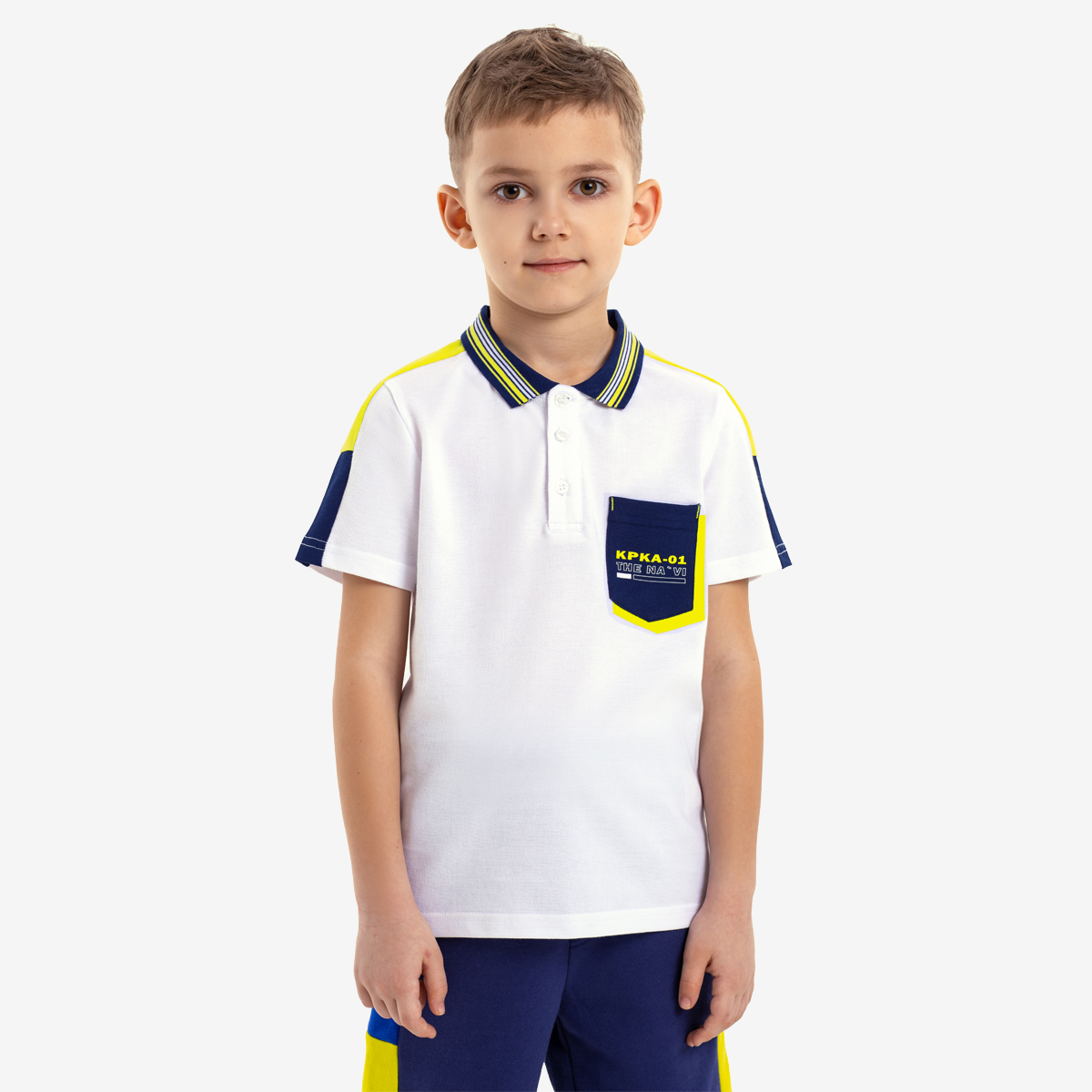 

Футболка детская Kapika JKBCT08, цвет белый, размер 98, JKBCT08